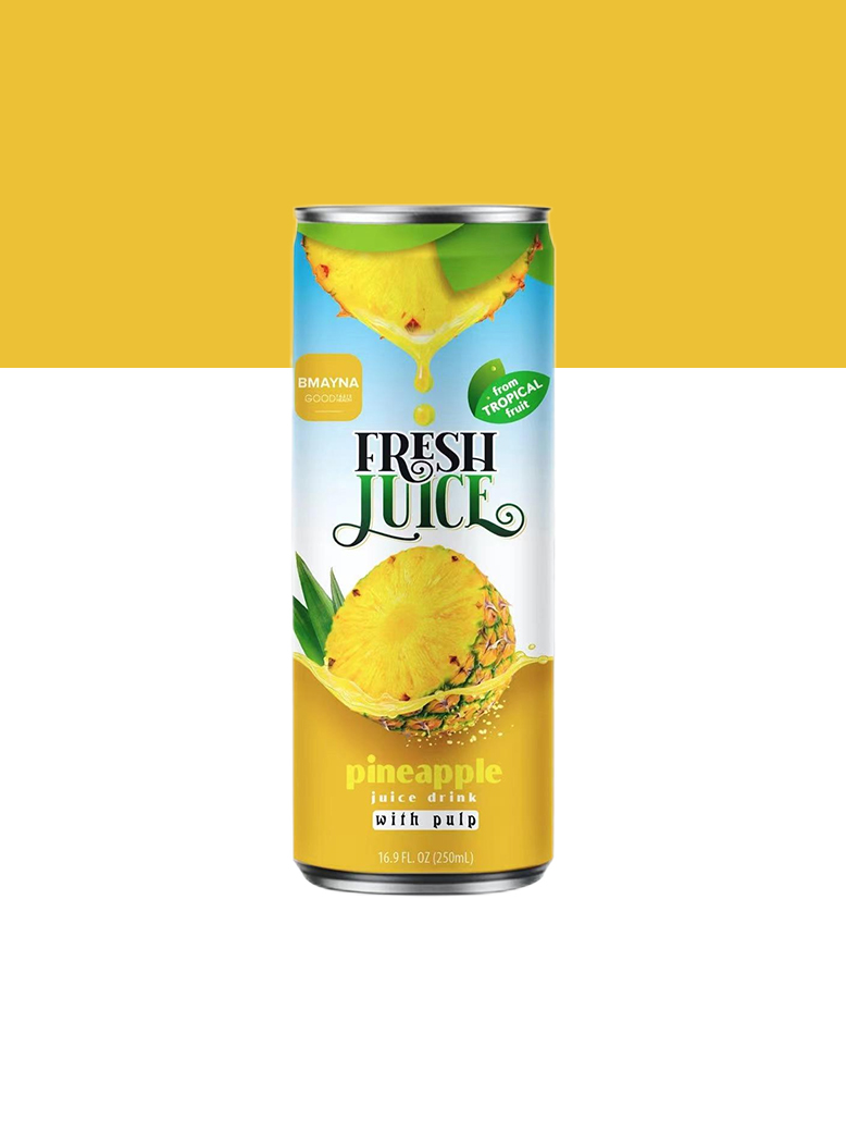 芭美娜菠蘿汁飲料(含果肉)