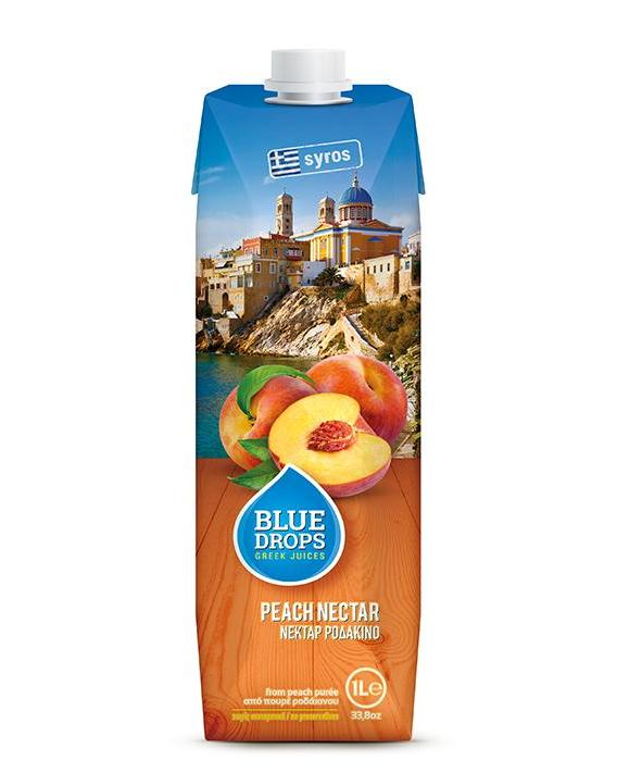 藍依洛BlueDrops桃汁(1L)